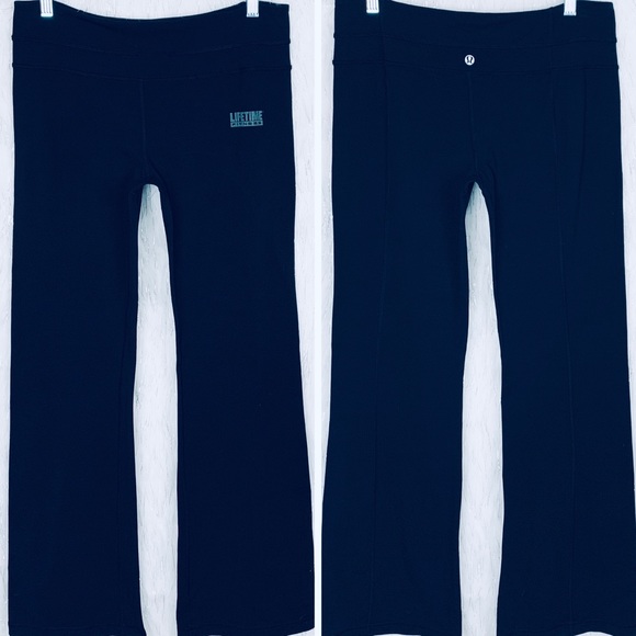 lululemon athletica Pants - Lululemon | Black High-Rise Wide Leg Pant 8